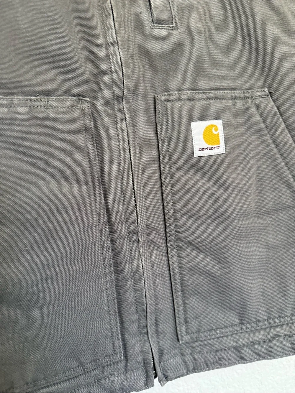 Carhartt Rugged Sherpa Lined Work Vest | Duck Canvas | Utility Pockets | 2XL
